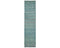 10 Feet Moroccan Blue Hand Woven Wool Runner Rug